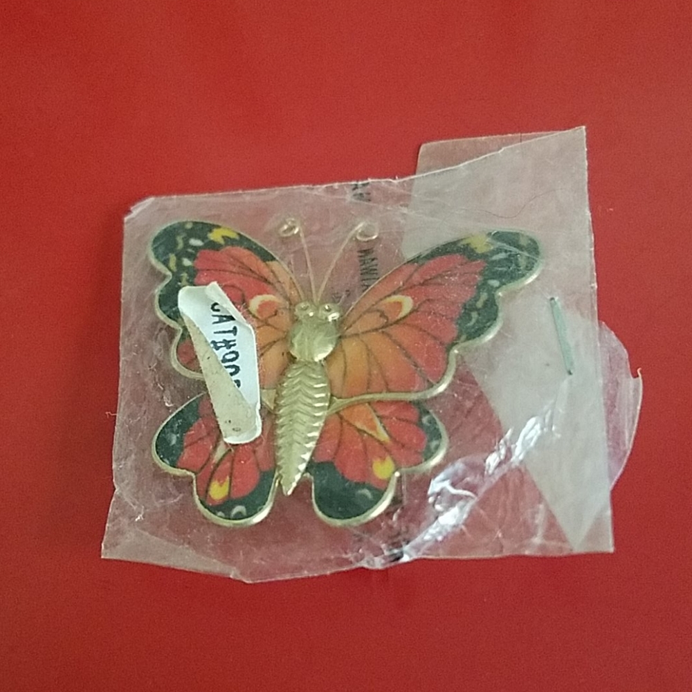 Butterfly pin
